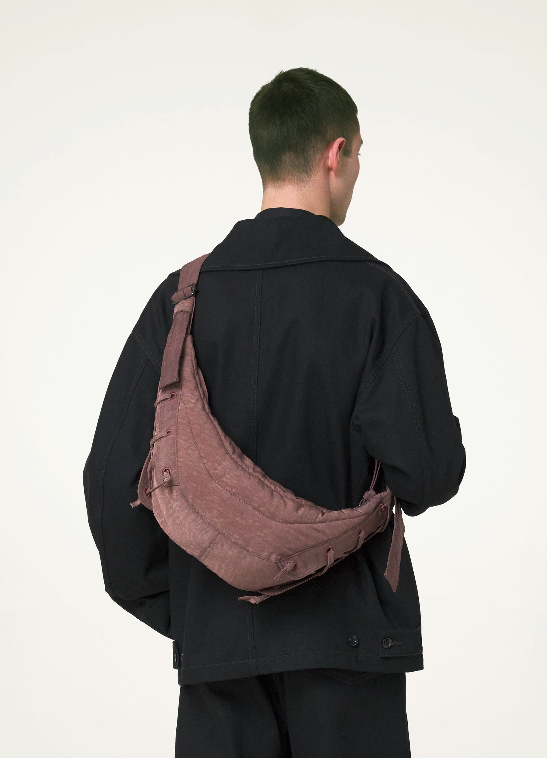 LEMAIRE Small Soft Game バッグ グレー Small Soft Game Bag — Asphalt – La Garçonne