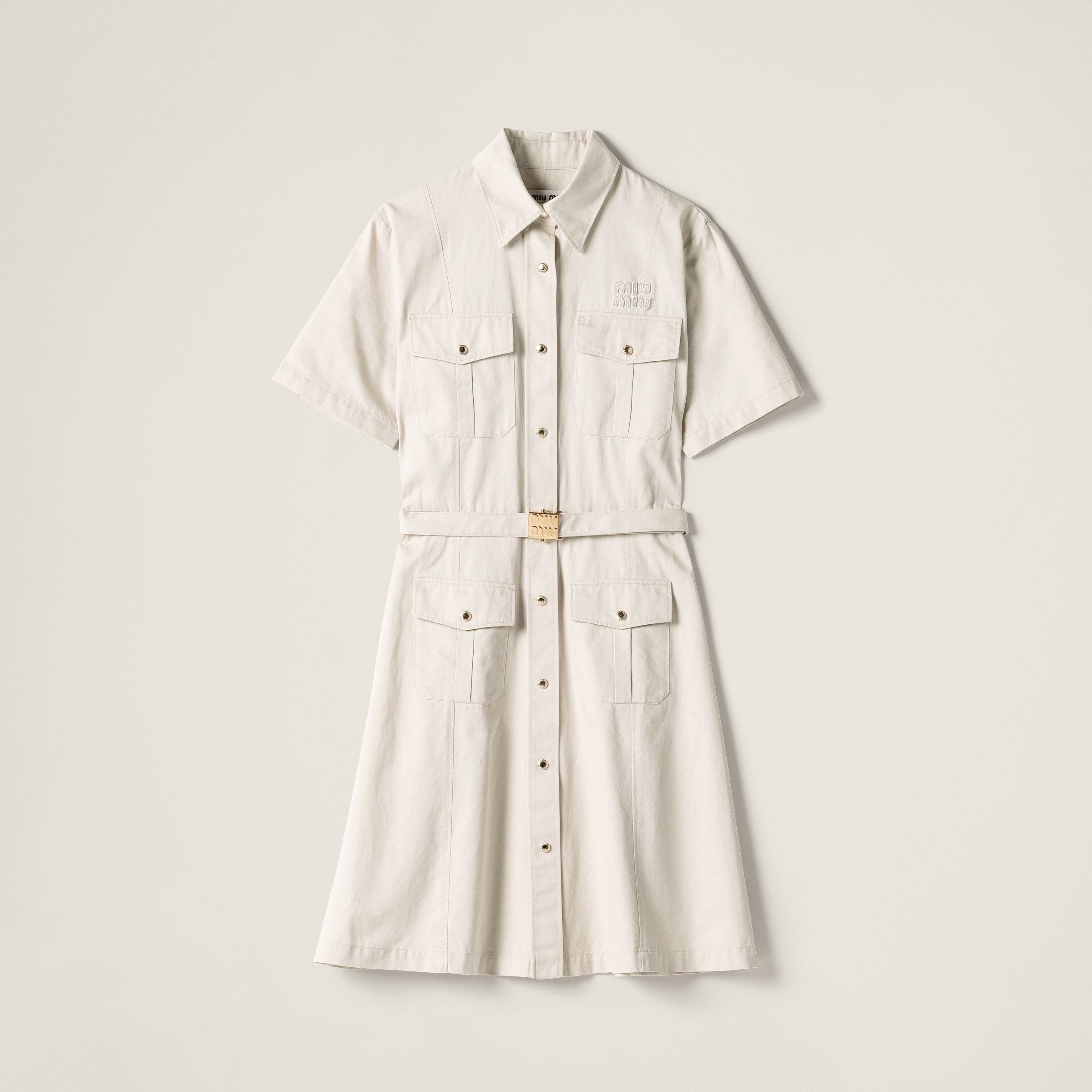 Gabardine dress - 1