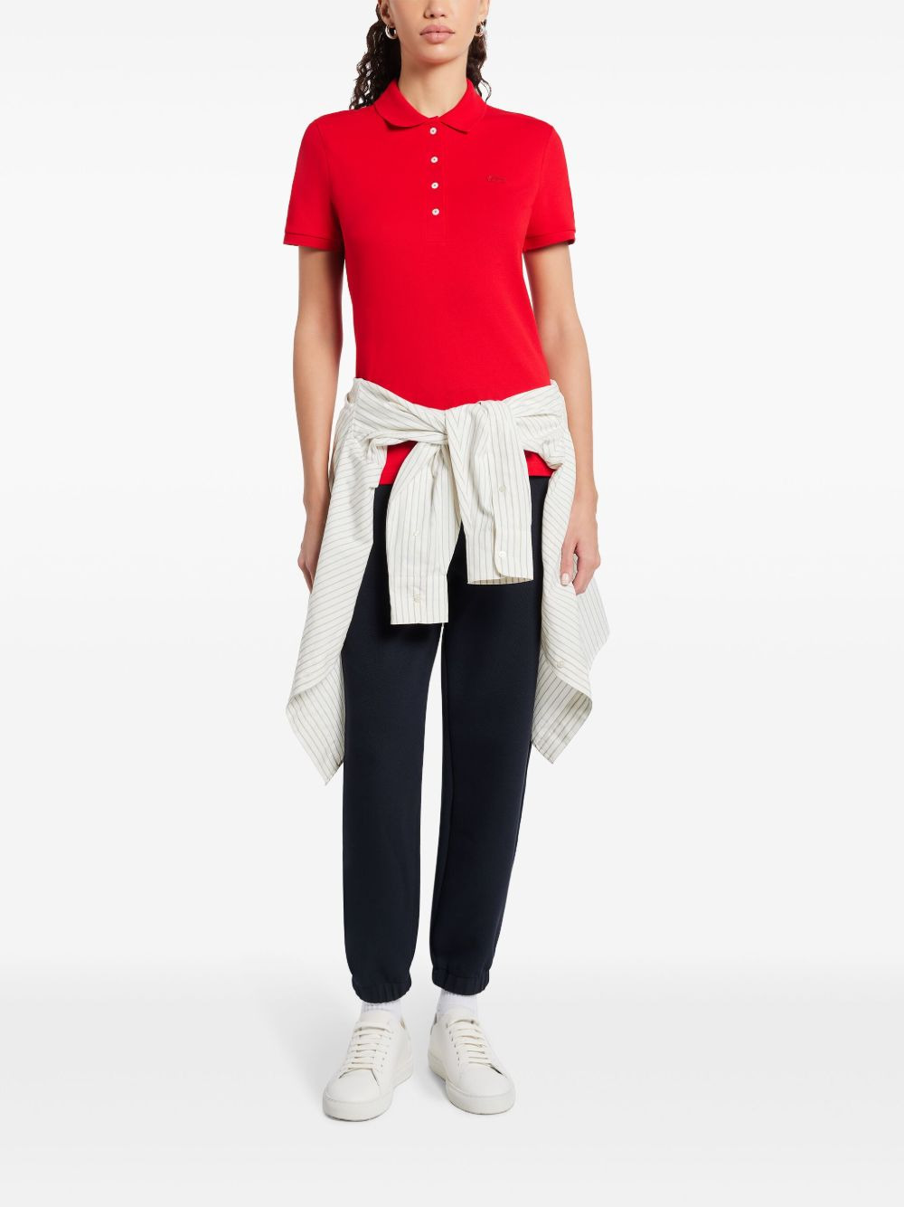 piqué-weave polo shirt - 2