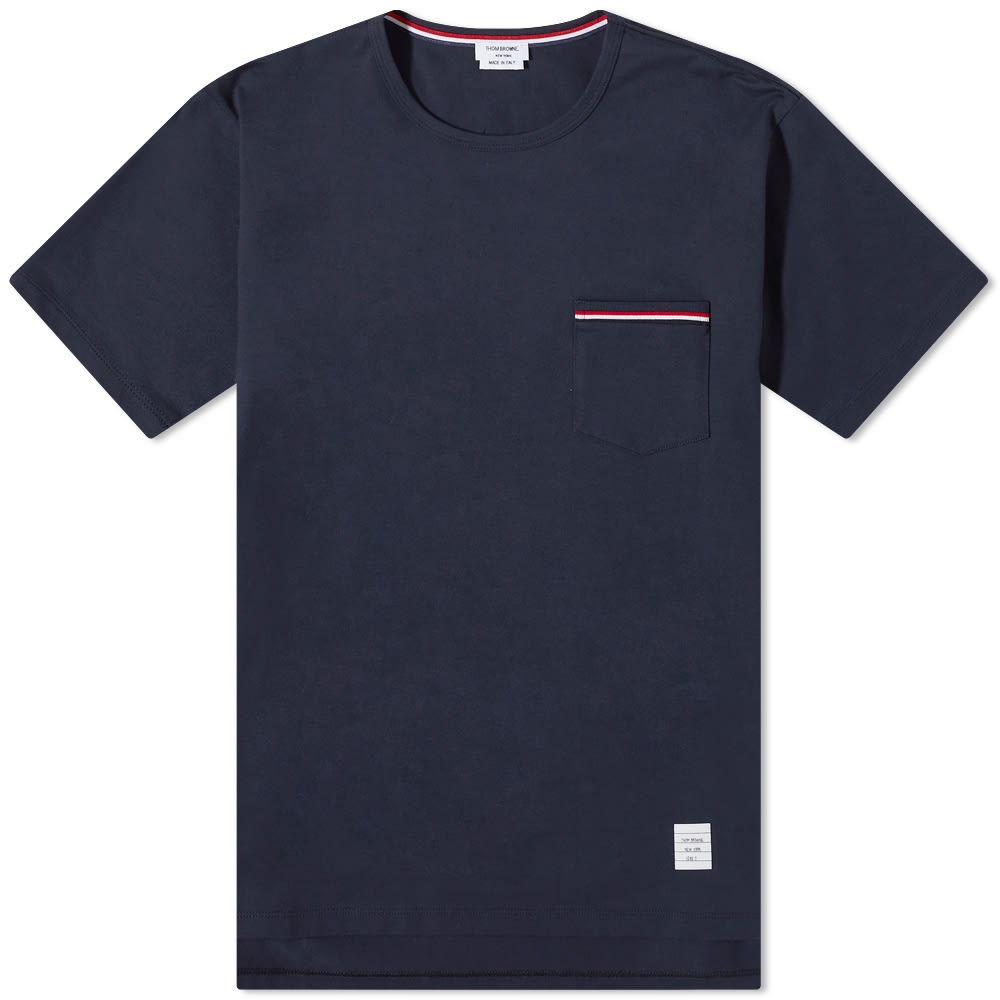 Thom Browne Medium Weight Jersey Pocket T-Shirt - 1