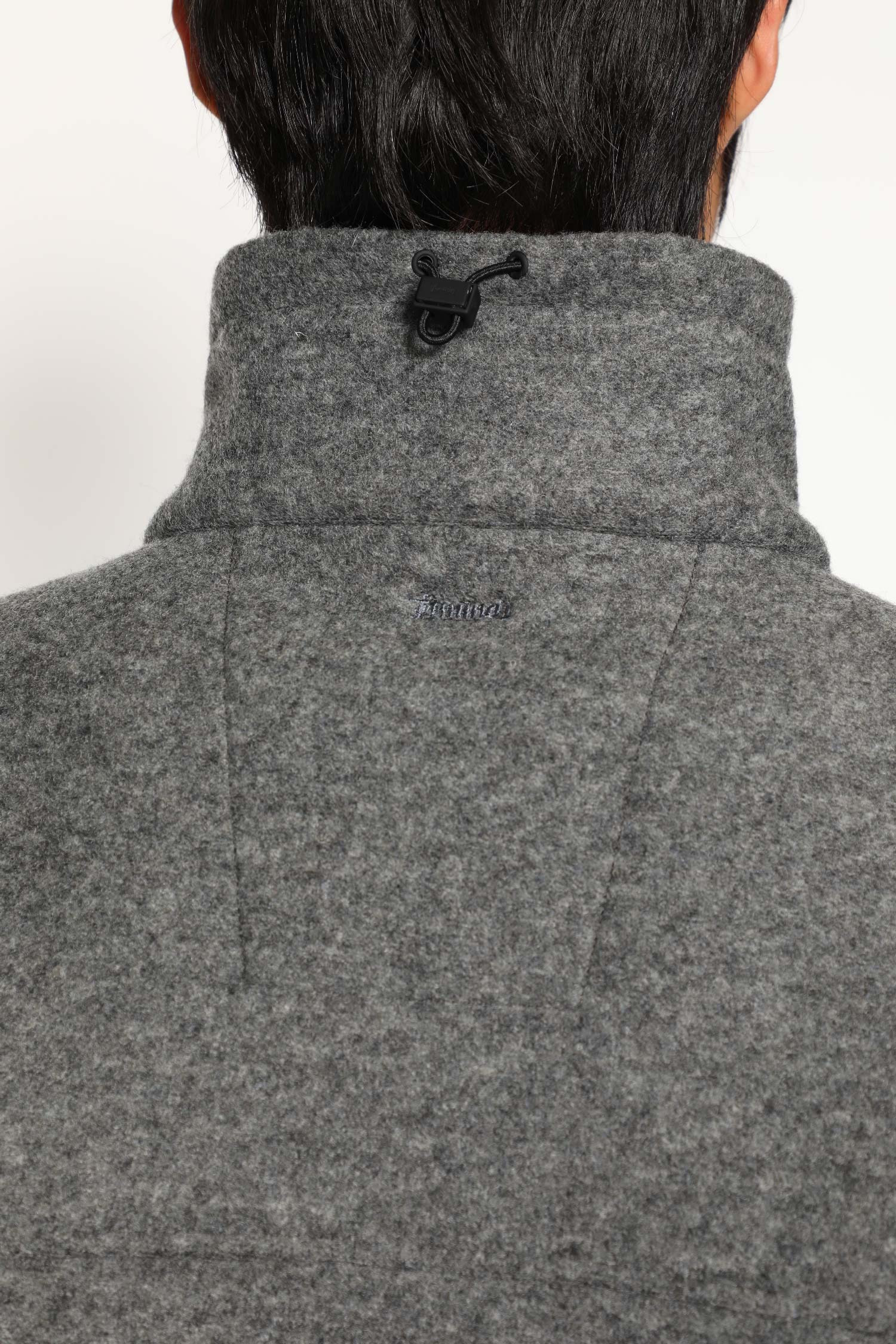 Felt Zip-up Jacket - 4