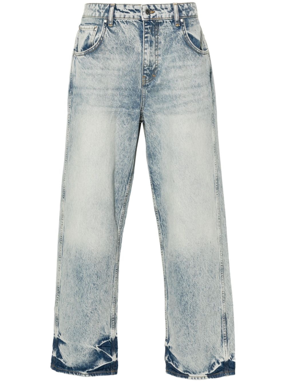 straight-leg jeans - 1