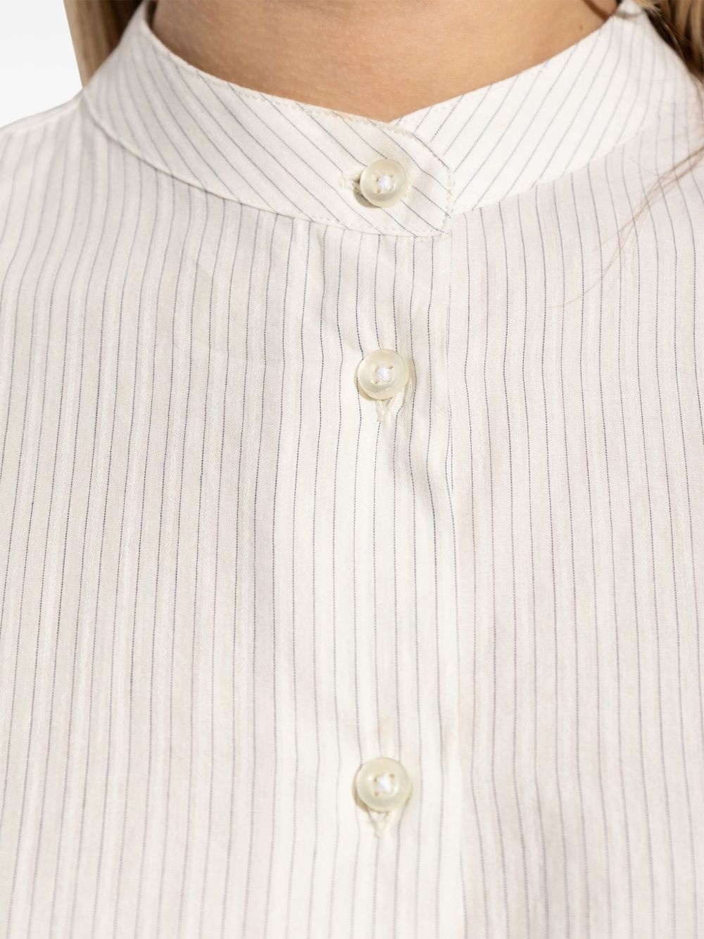 striped pattern shirt - 5