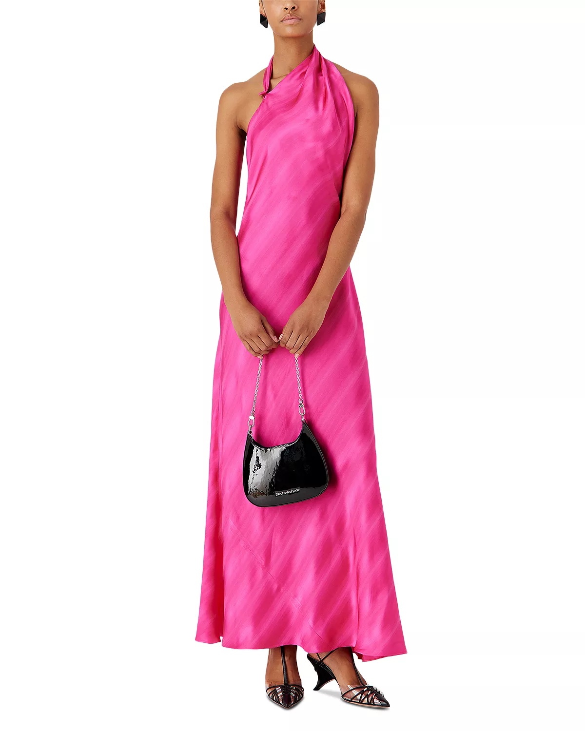 Wrap Neck Maxi Dress - 3