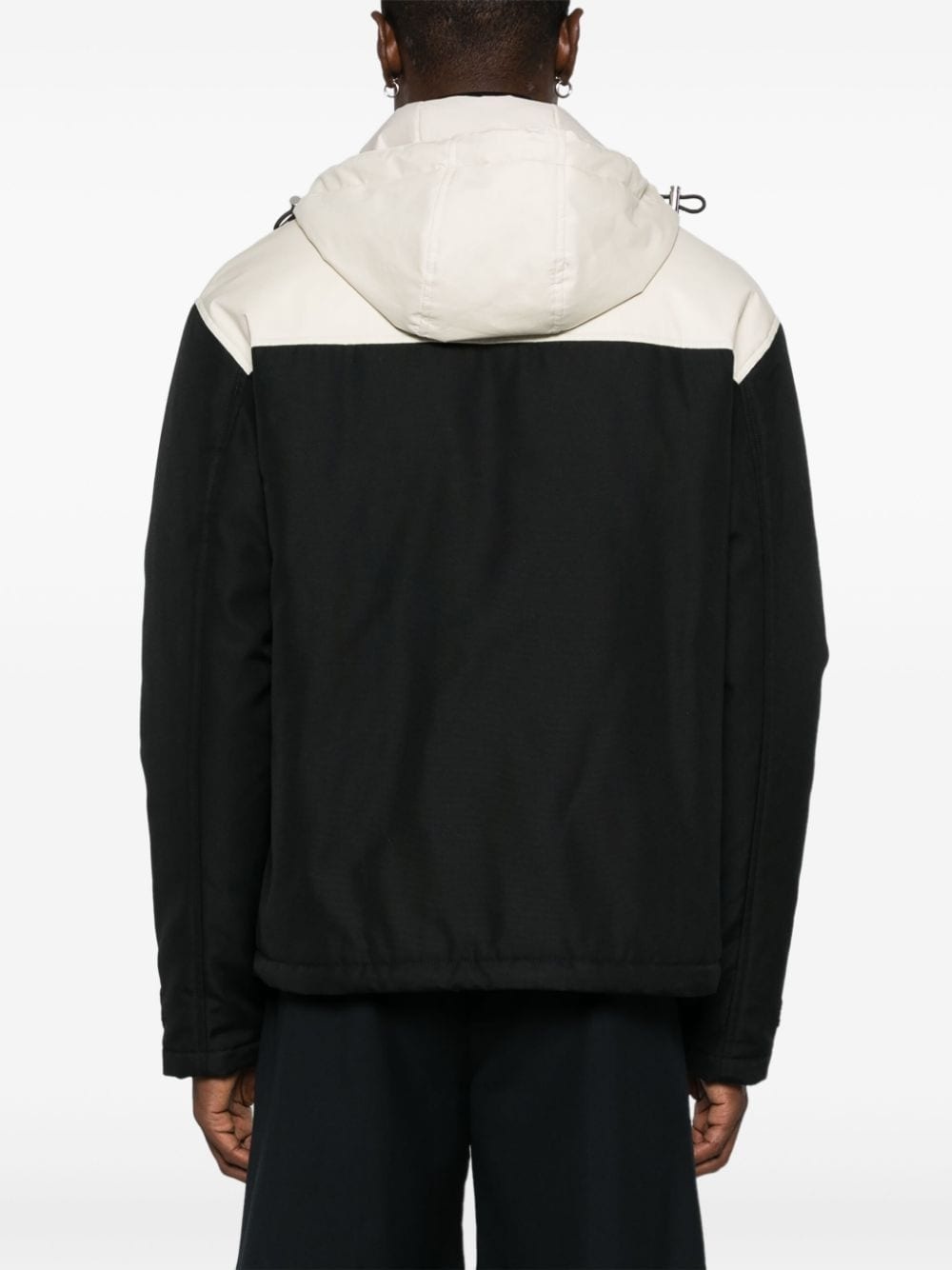 canvas hooded jacket - 4