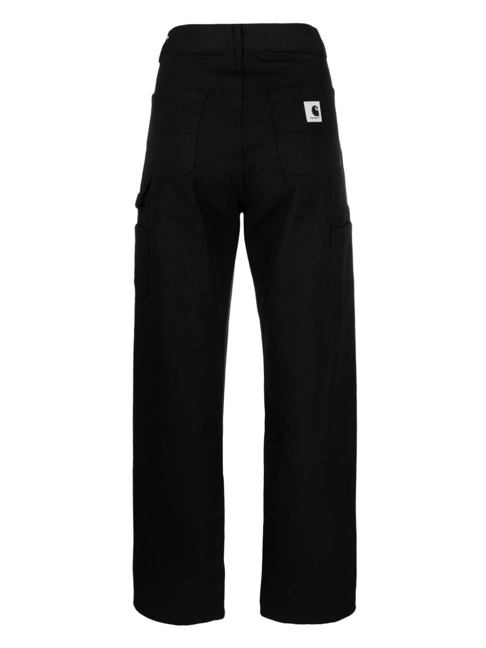 mid-rise tapered-leg jeans - 2