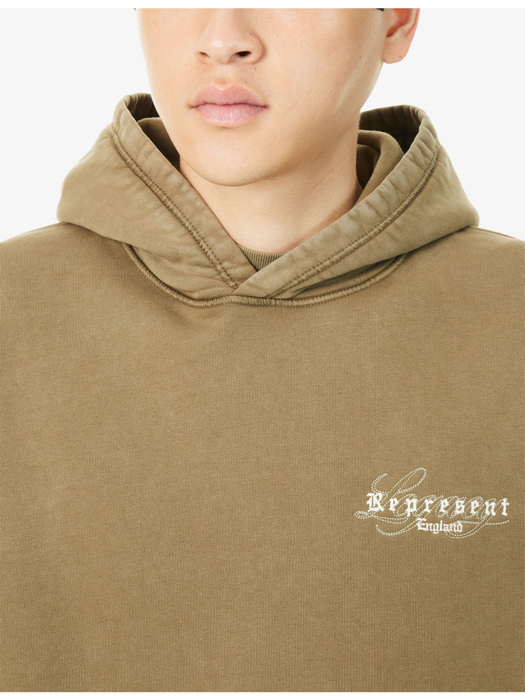 England Legacy Embroidered-Text Cotton-Jersey Hoody - 5