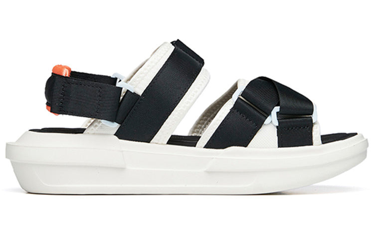 (WMNS) ANTA BaDao Sandals 'Black White Orange' 122238501-2 - 2