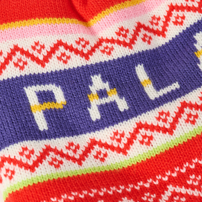 PALACE LOVES ME PERUVIAN BEANIE RED 4