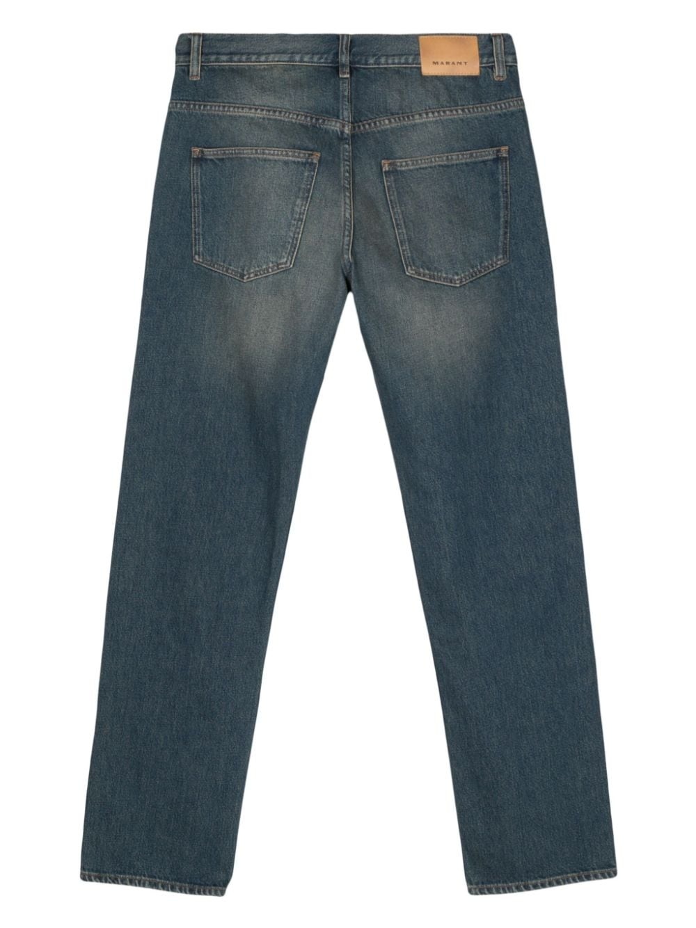 Joakim mid-rise straight leg jeans - 2