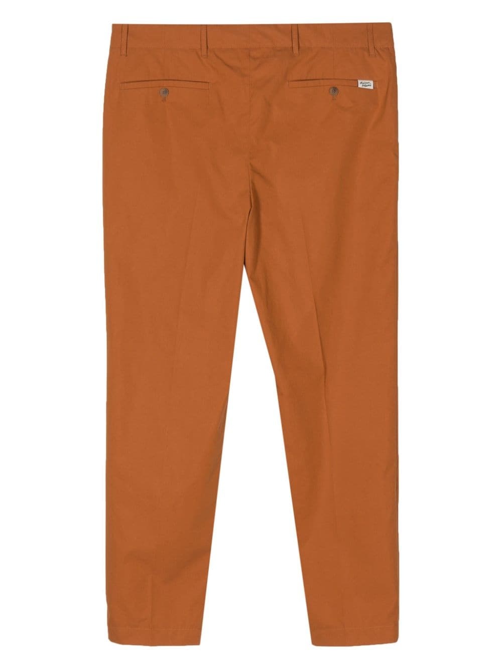 pleat-detail tapered trousers - 2