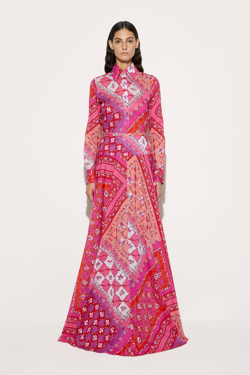 PUCCI FESTA PRINT LONG SKIRT outlook