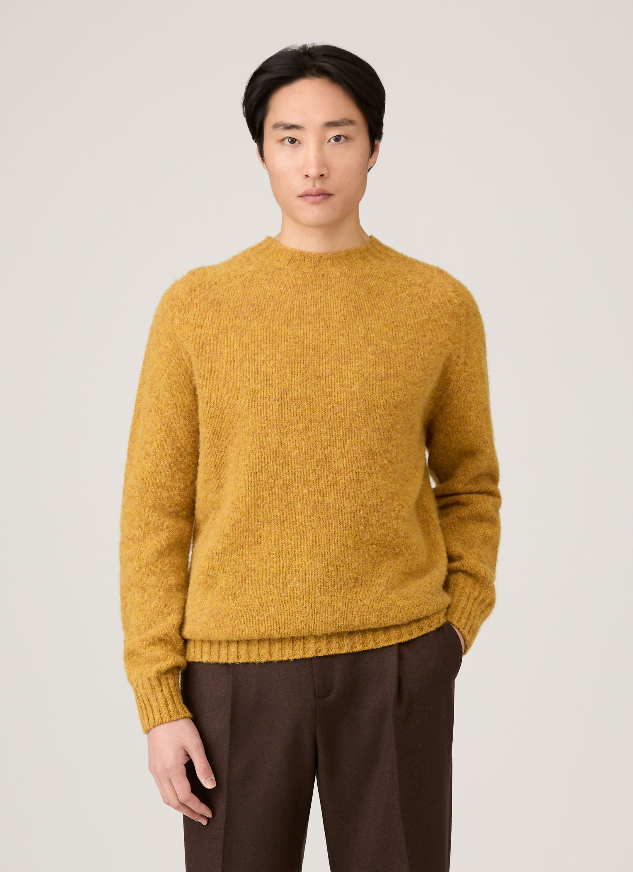 Shetland Crew Neck Jumper - 2
