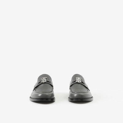 Burberry Monogram Motif Leather Loafers outlook