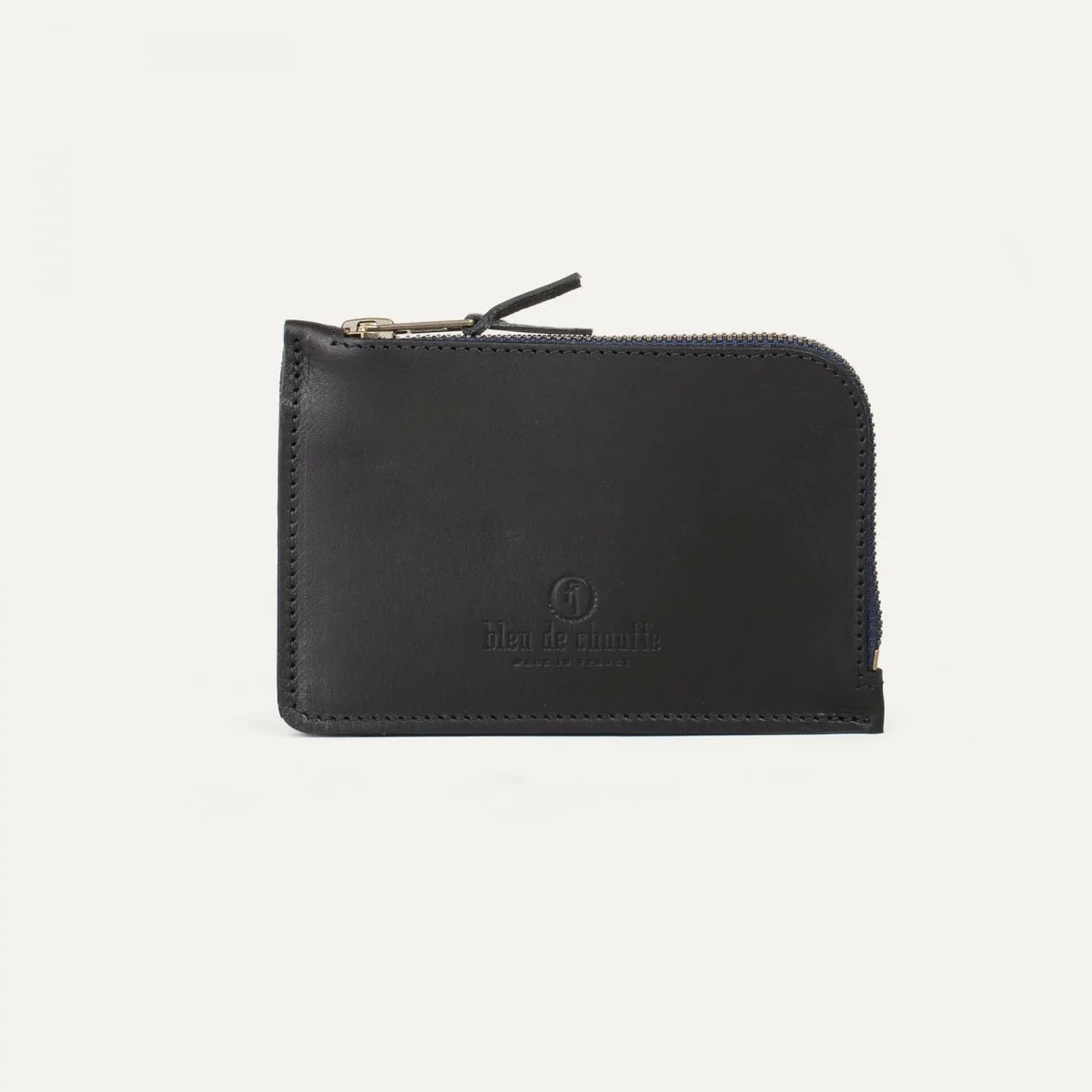 POGNON ZIPPERED PURSE / L - BLACK - 1
