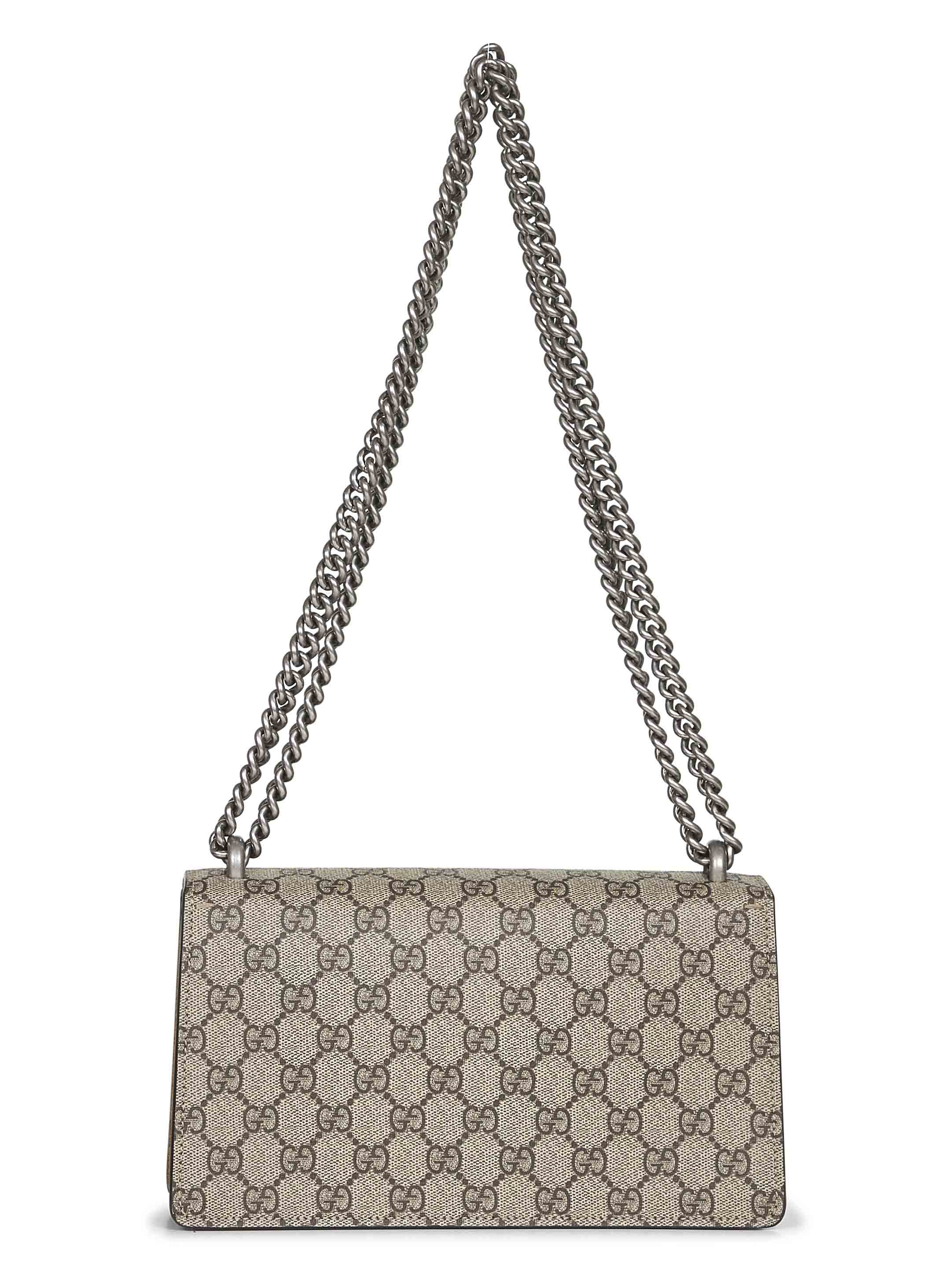 Gucci Women Beige Dionysus Medium Shoulder Bag - 3