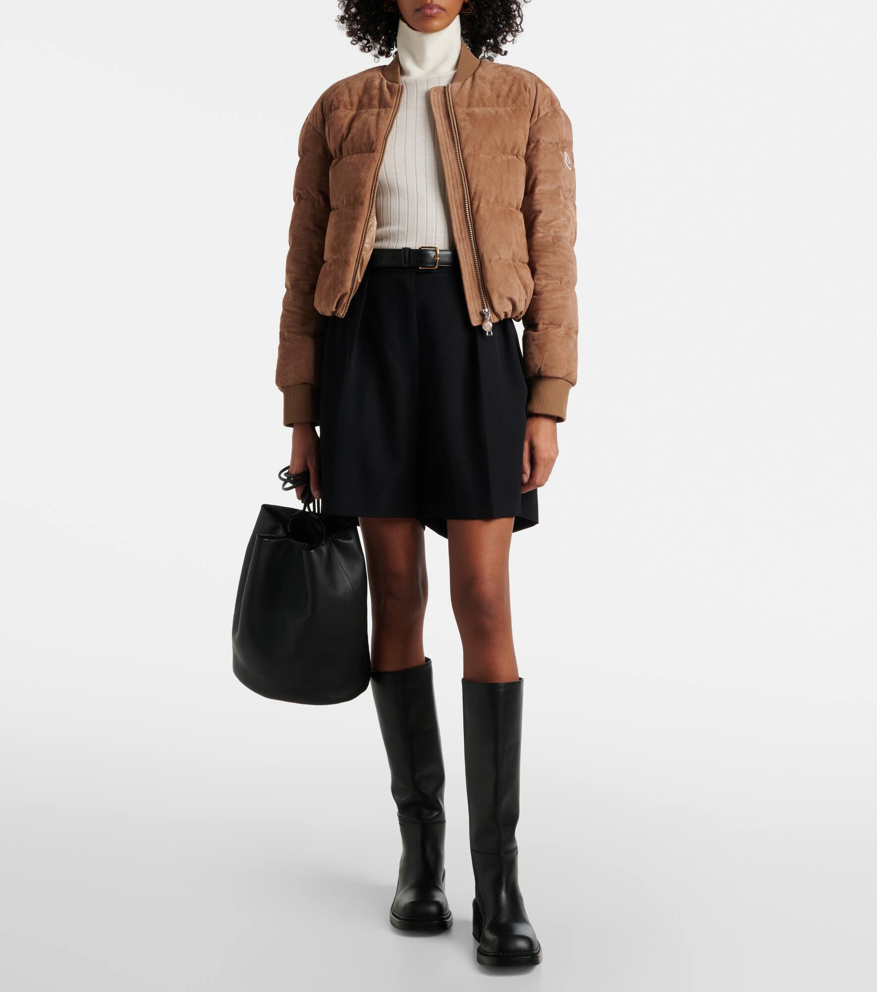 Pollet suede down jacket - 2