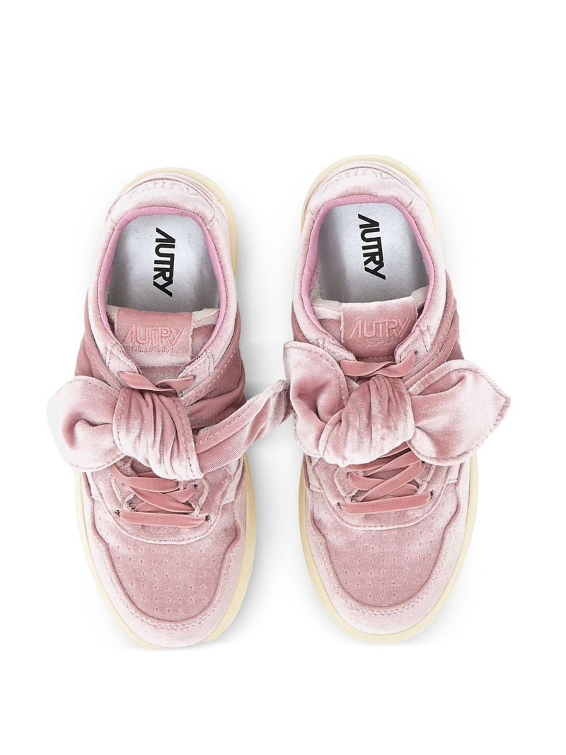 Medalist bow-detail sneakers 4