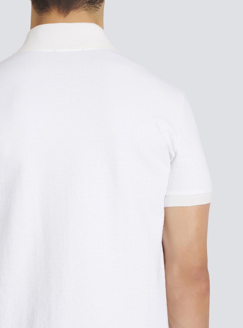 Cotton piqué polo 8