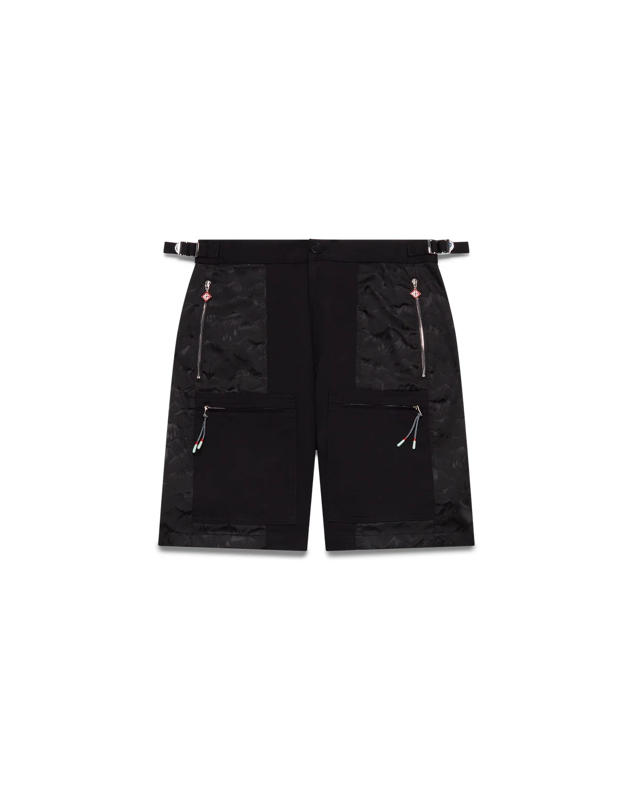 Nylon Mountain Camo Cargo Shorts - 1