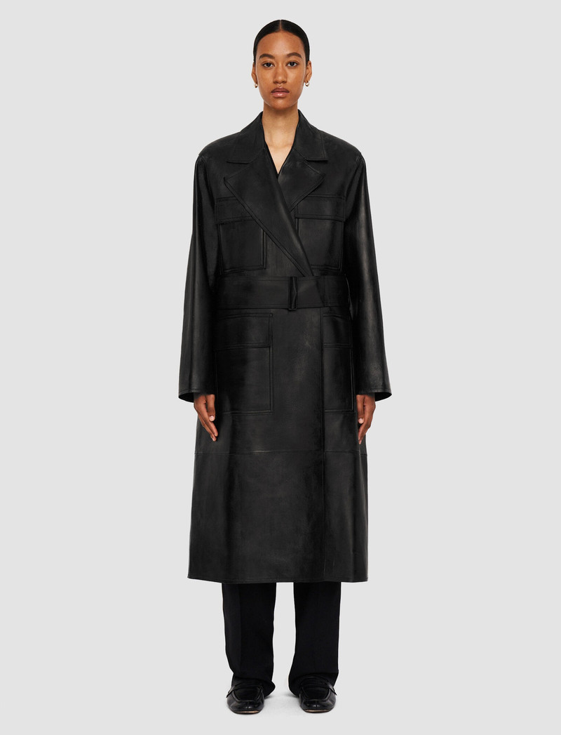 Octave Bonded Leather Coat 3