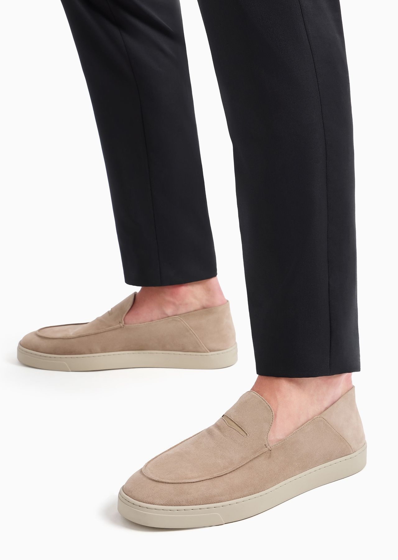 Suede slip-ons - 7