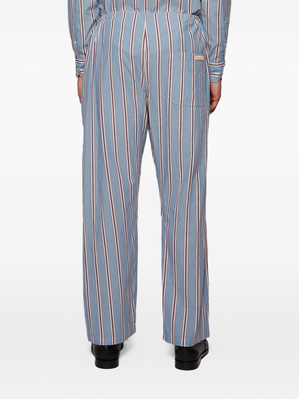 striped pajama bottoms - 4