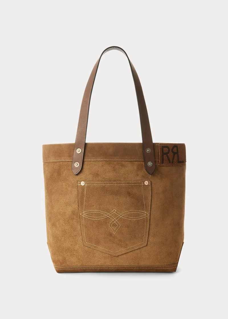 Roughout Suede Tote 1