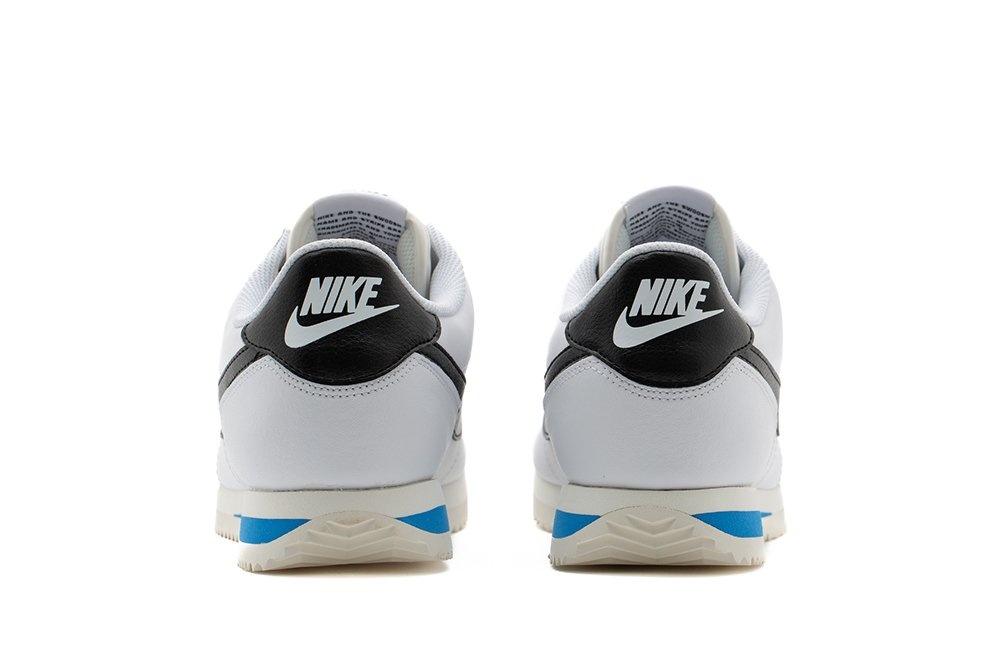 Cortez Leather Wmns "White Black" - 3