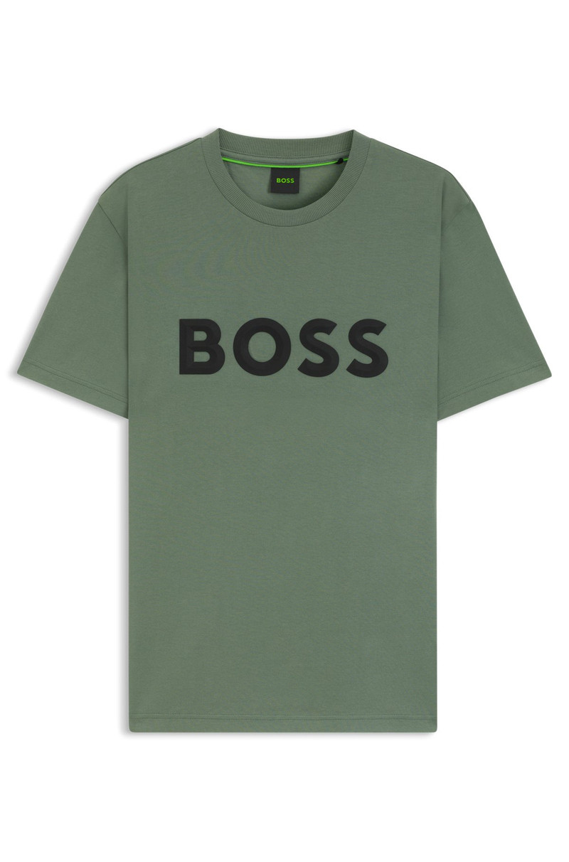 COTTON-JERSEY T-SHIRT WITH 3D LOGO 1