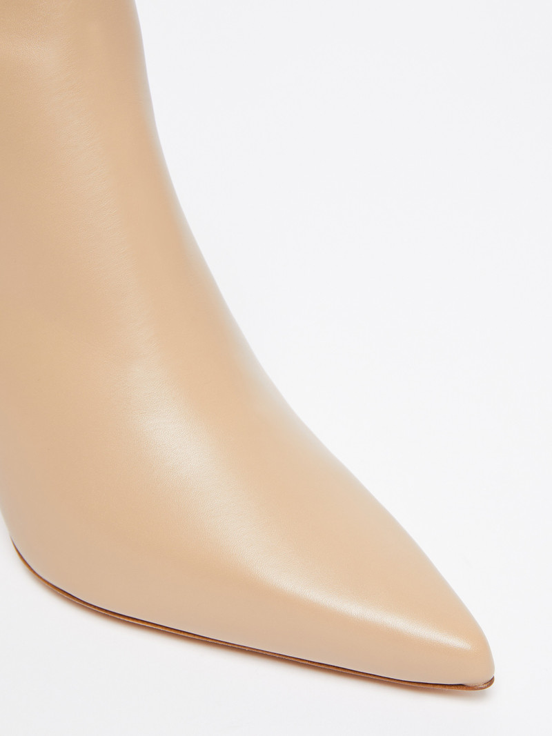 MMBOOTIE Zip-up leather ankle boots 4