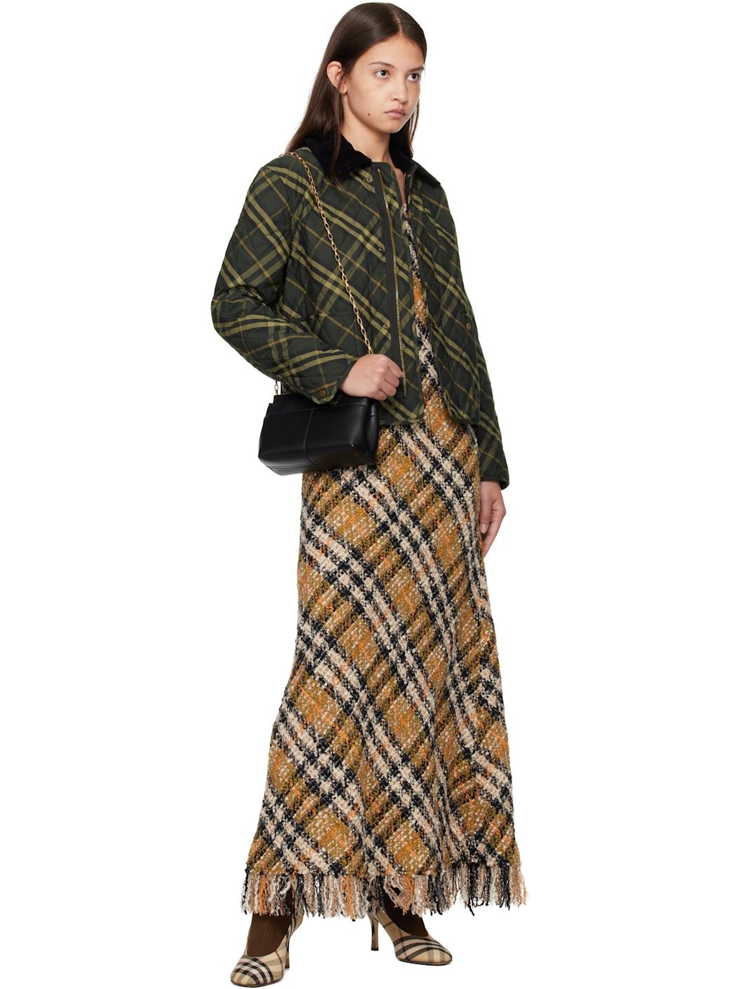 【関税&送料込】Burberry Cropped Check Quilted Barn Jacket Burberry Cropped Check Quilted Barn Jacket Women's | eBay