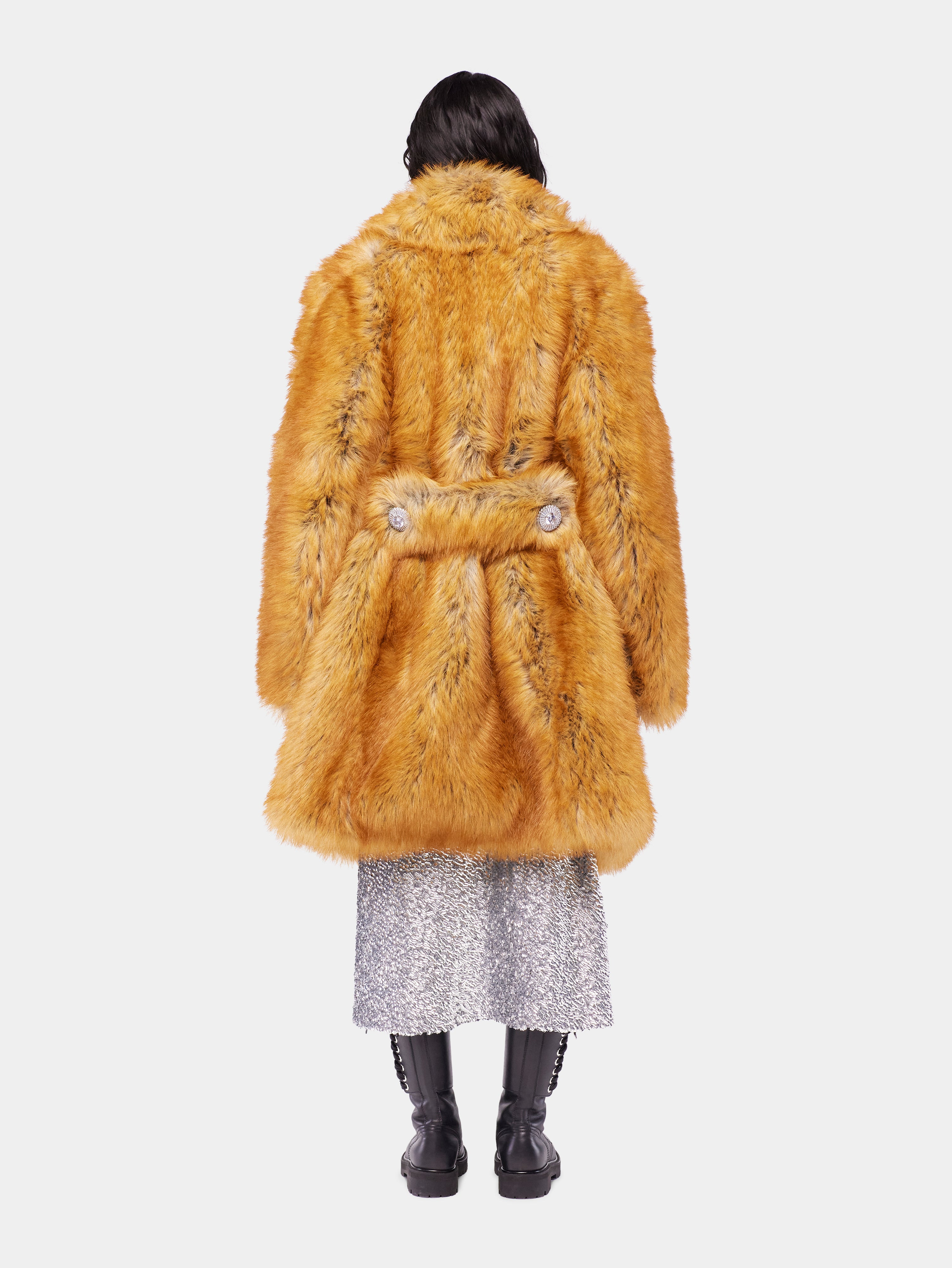 FAKE FUR COAT - 4