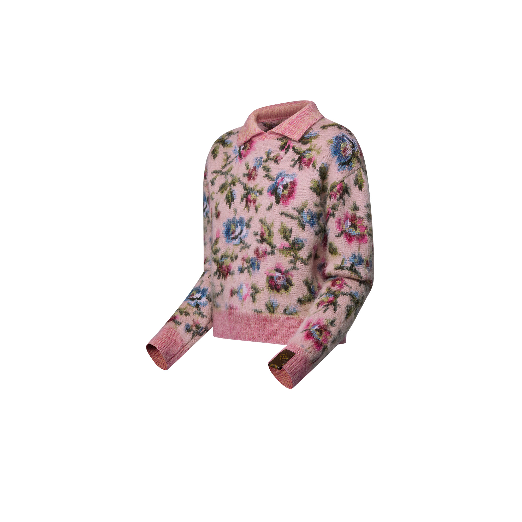 Winter Bloom Mohair Pullover - 2