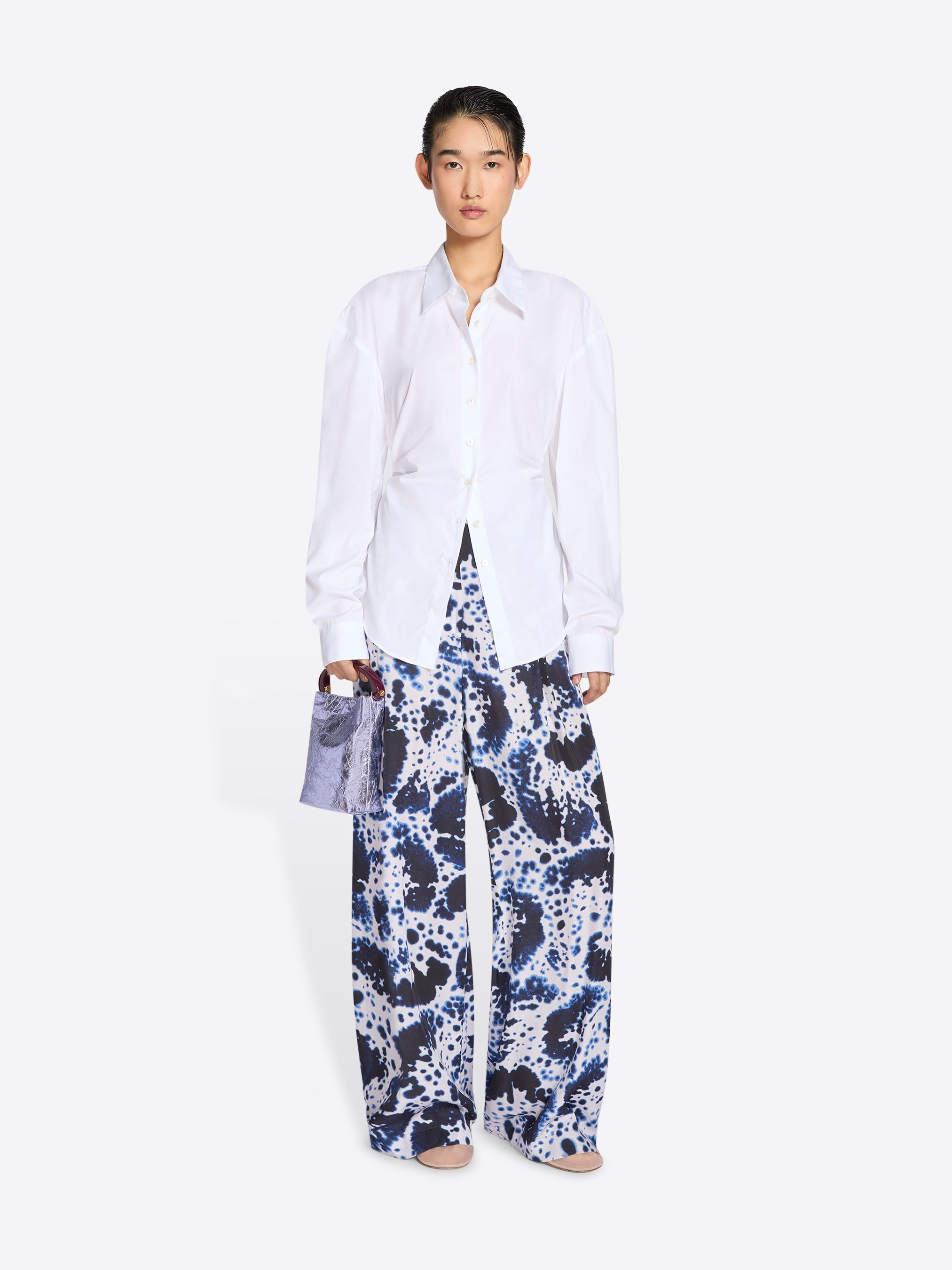TAILORED BELTED SHIRT - 2