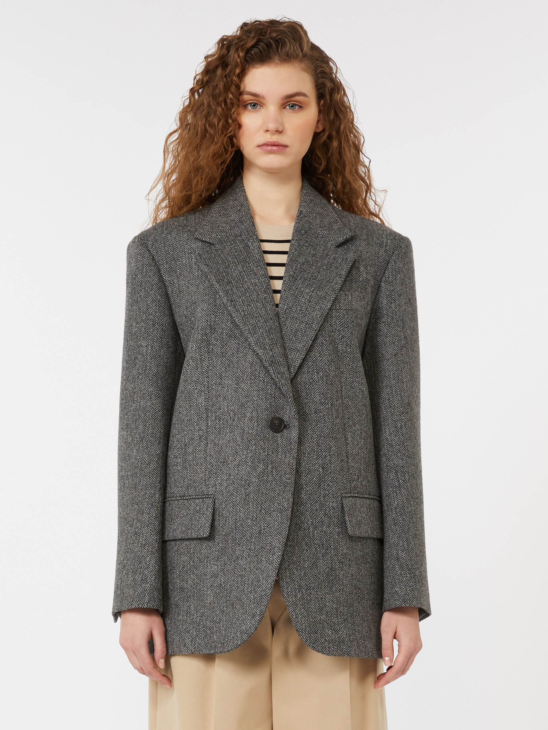 TRONTO Oversize wool blazer - 3