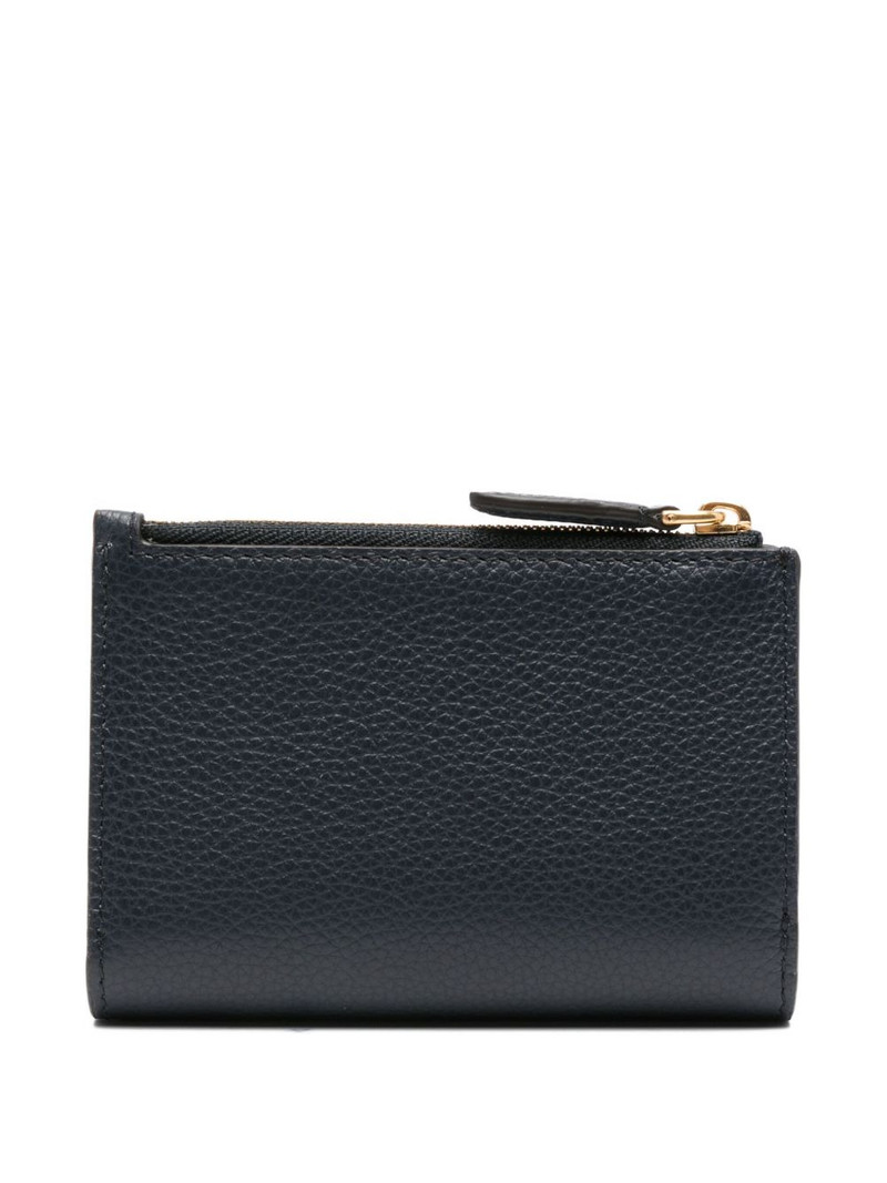 Mulberry zip-top leather wallet outlook