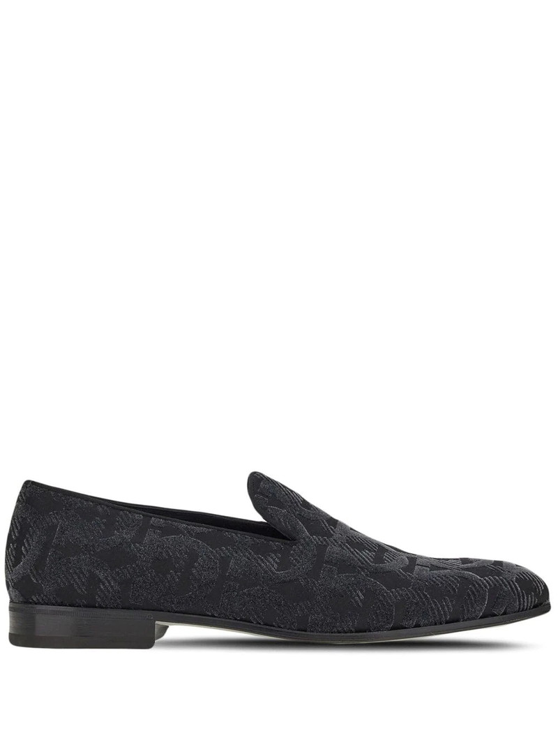 Gancini-pattern moccasins 1