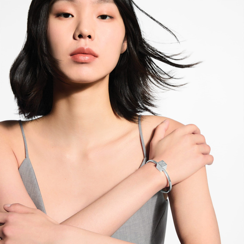 LV Cube Bracelet Silver 4