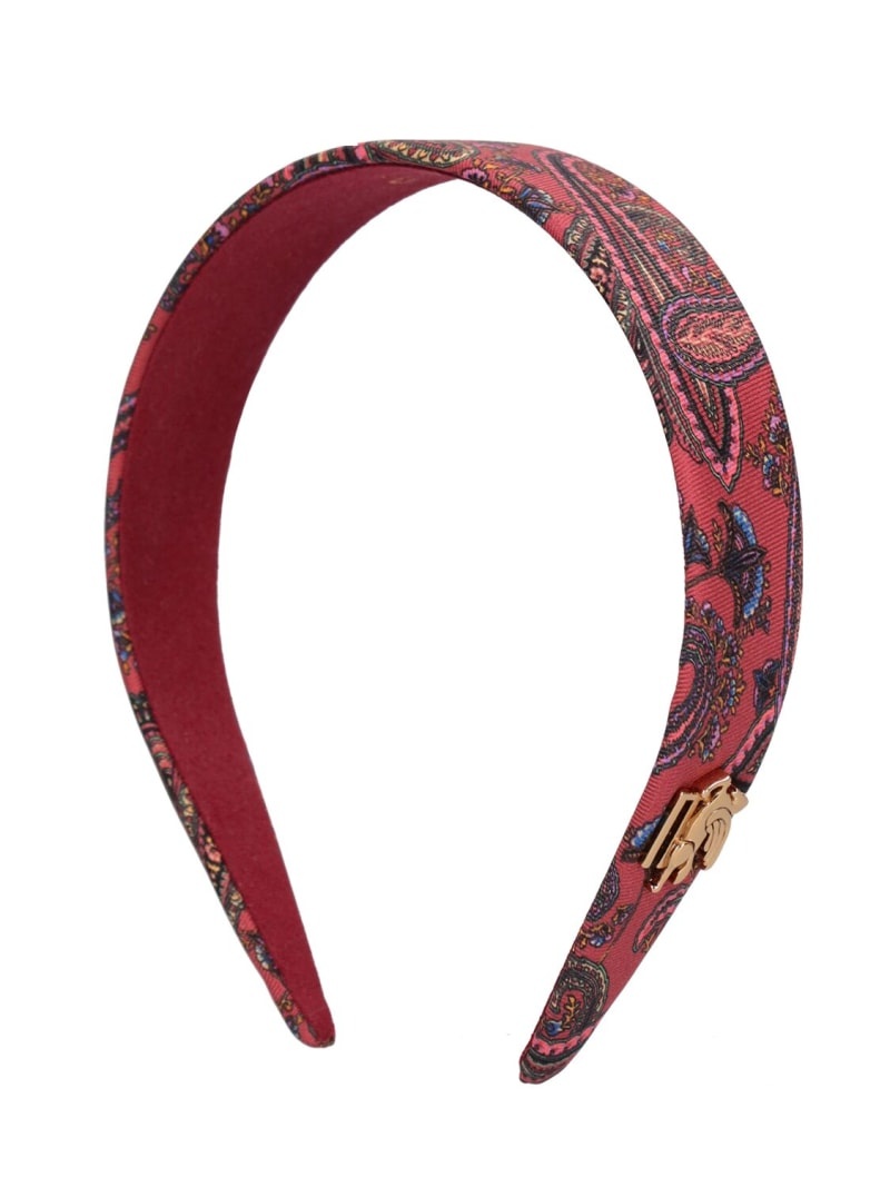 Large silk headband - 1