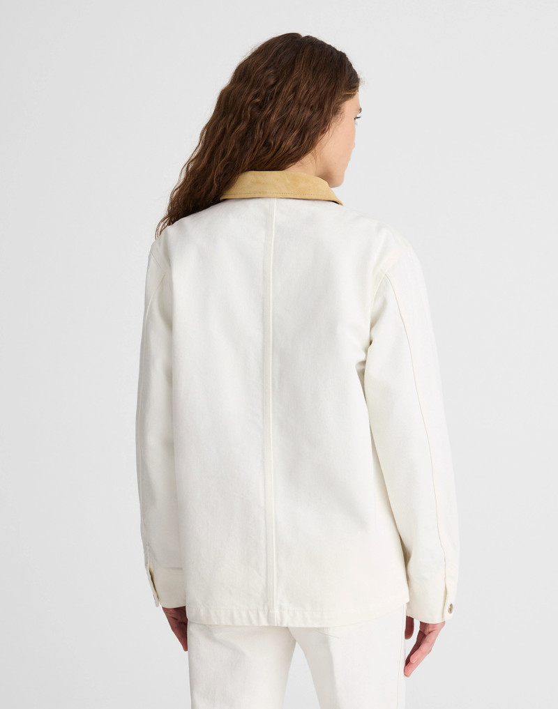 Madewell Madewell x Benjamin Talley Smith The Fairview Barn Jacket in Chalk Wash outlook