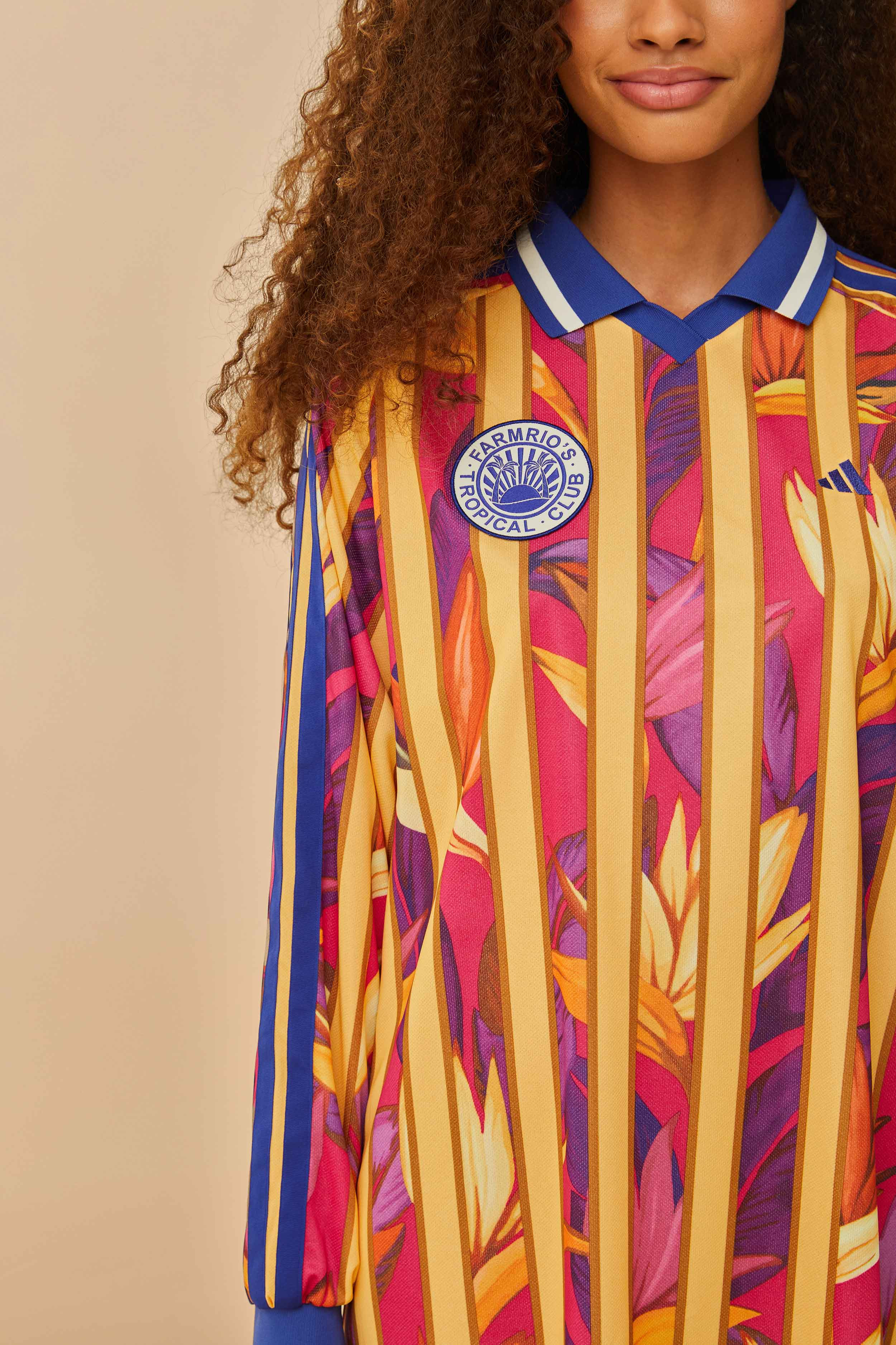 Adidas Stripes Of Paradise Bold Pink Dress - 3