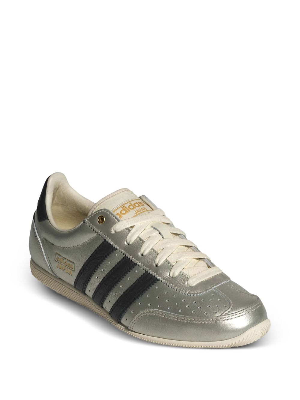 Japan three-stripe leather sneakers - 2