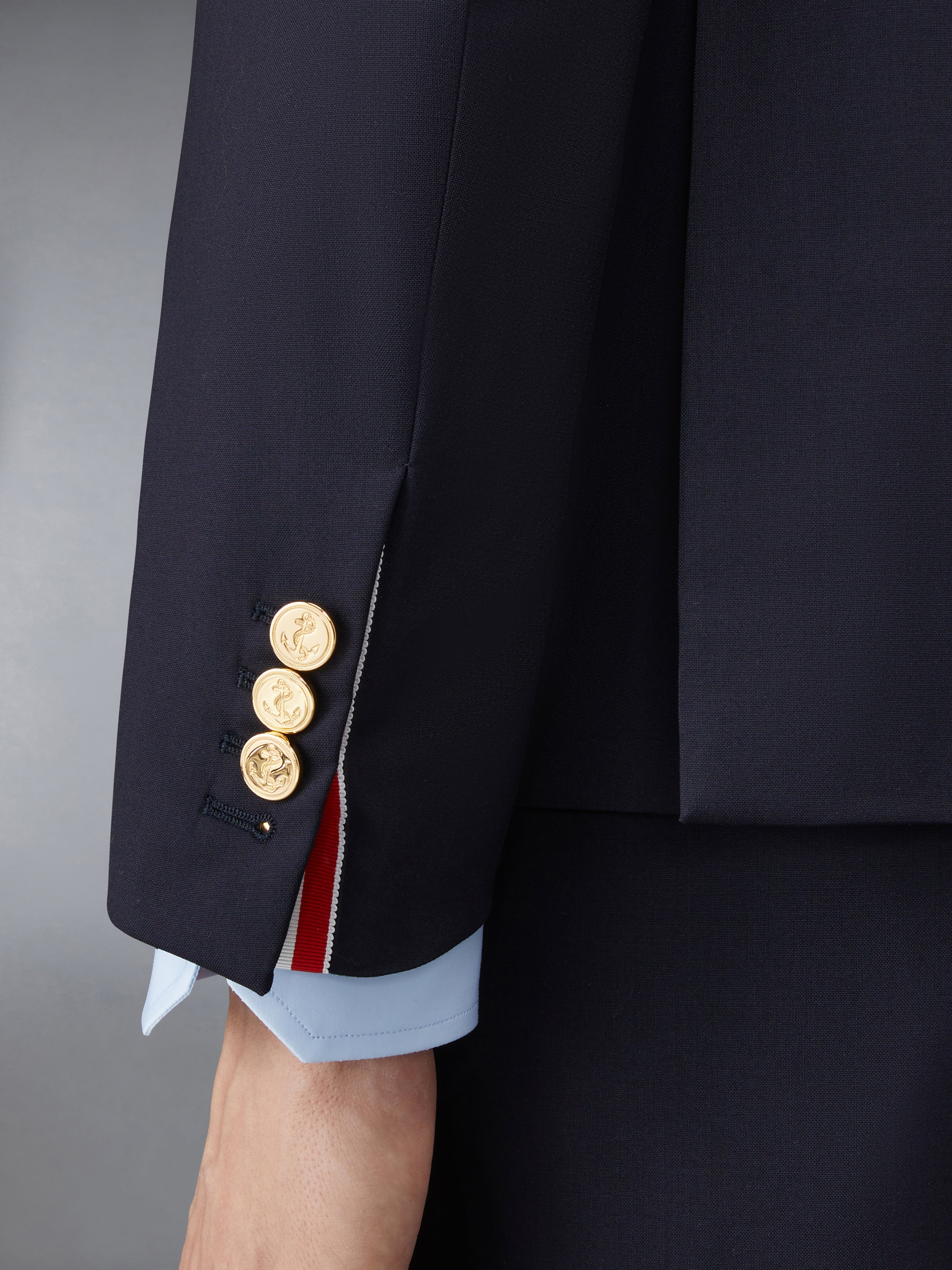 Plain Weave 4-Bar Classic Sport Coat - 5