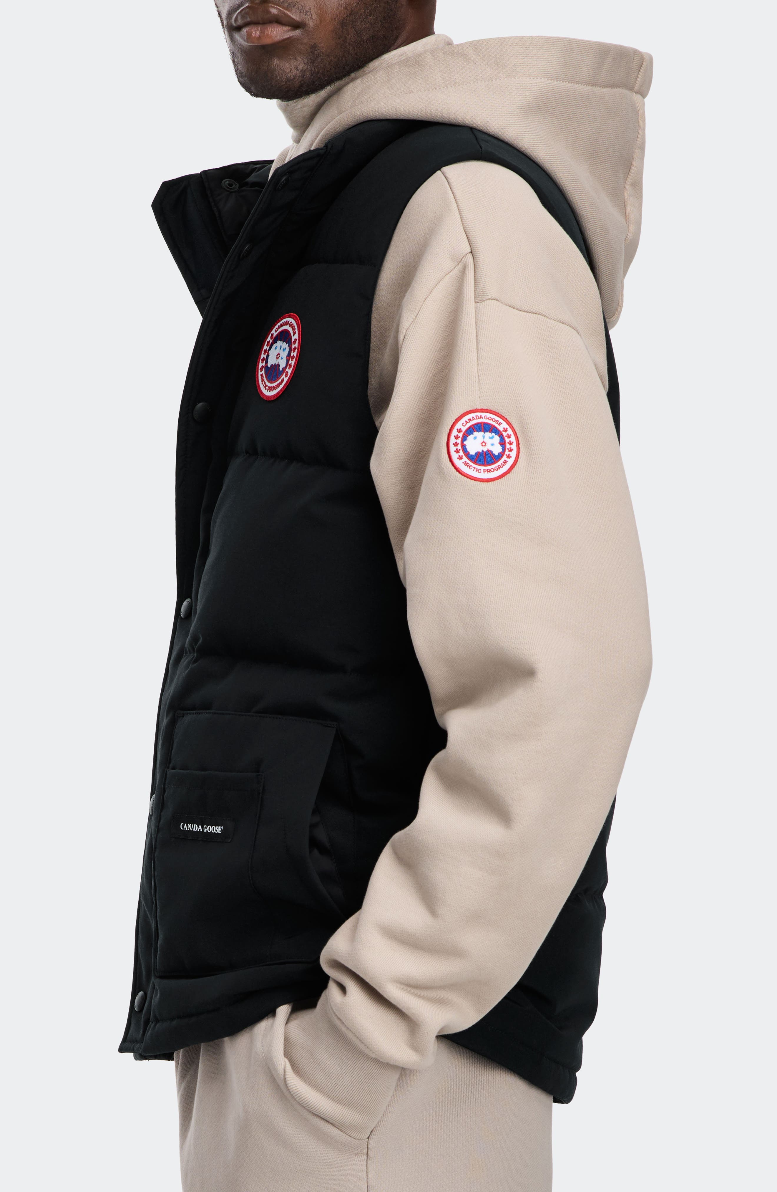 Canada Goose Freestyle Water Repellent 625 Fill Power Down Vest in Black - 3