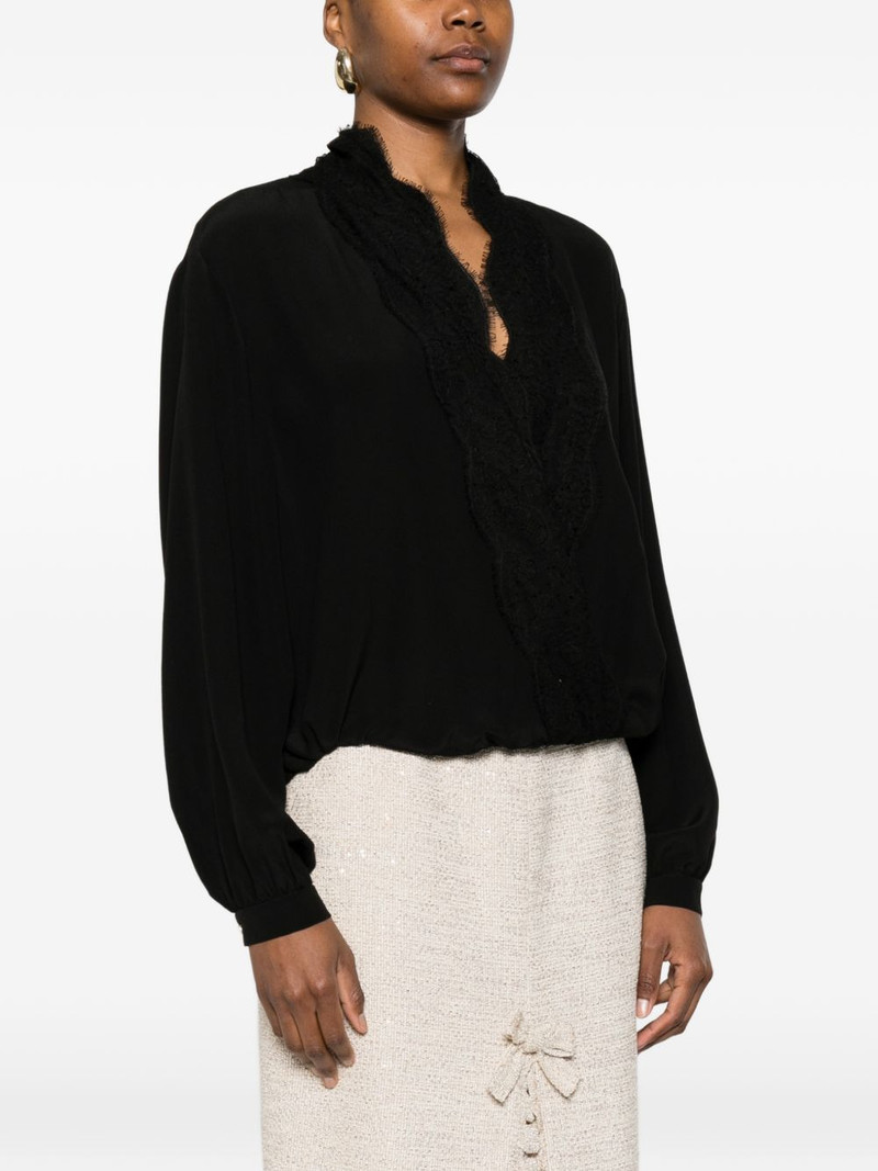 lace-trim blouse 3