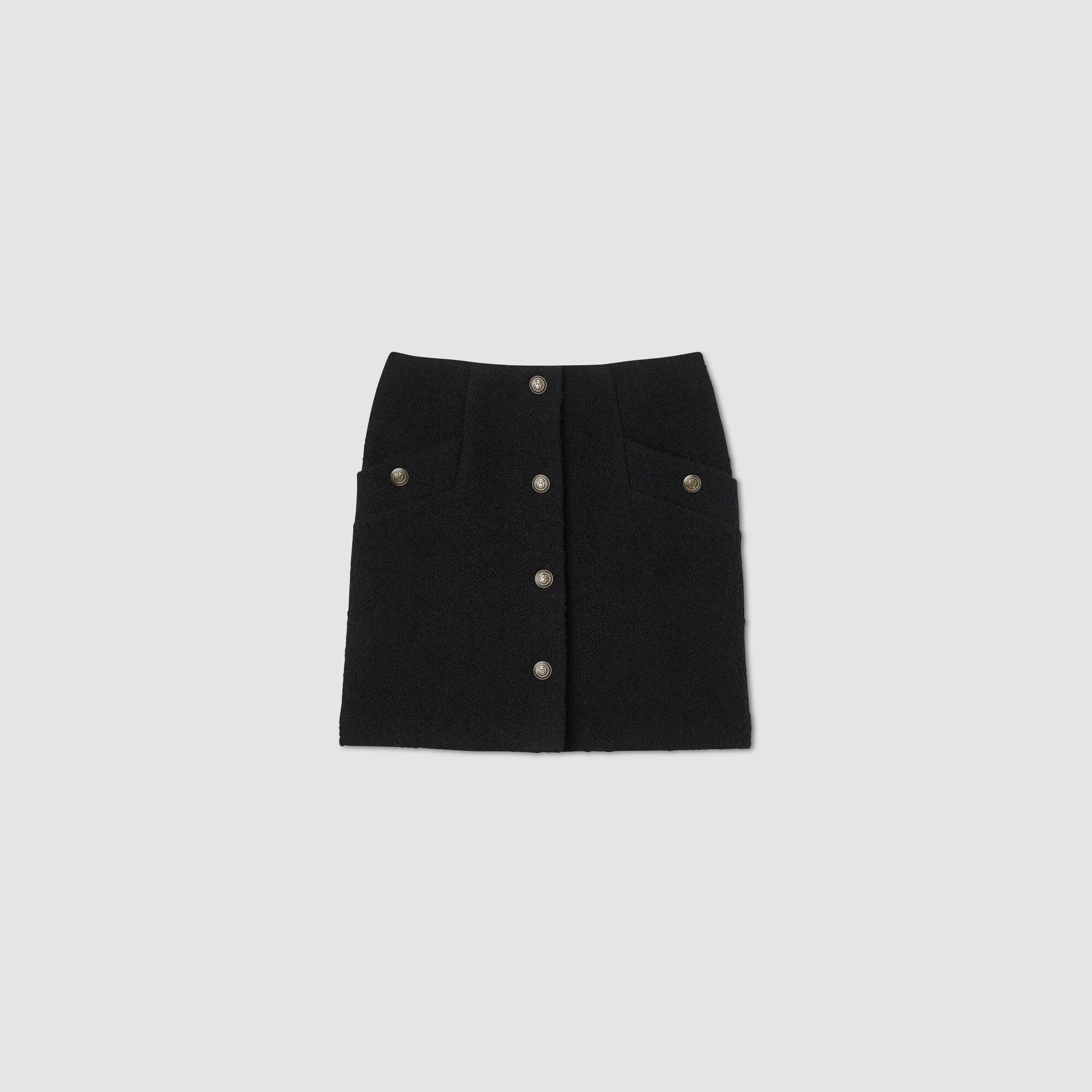 SHORT SKIRT WITH BUTTONS - 1