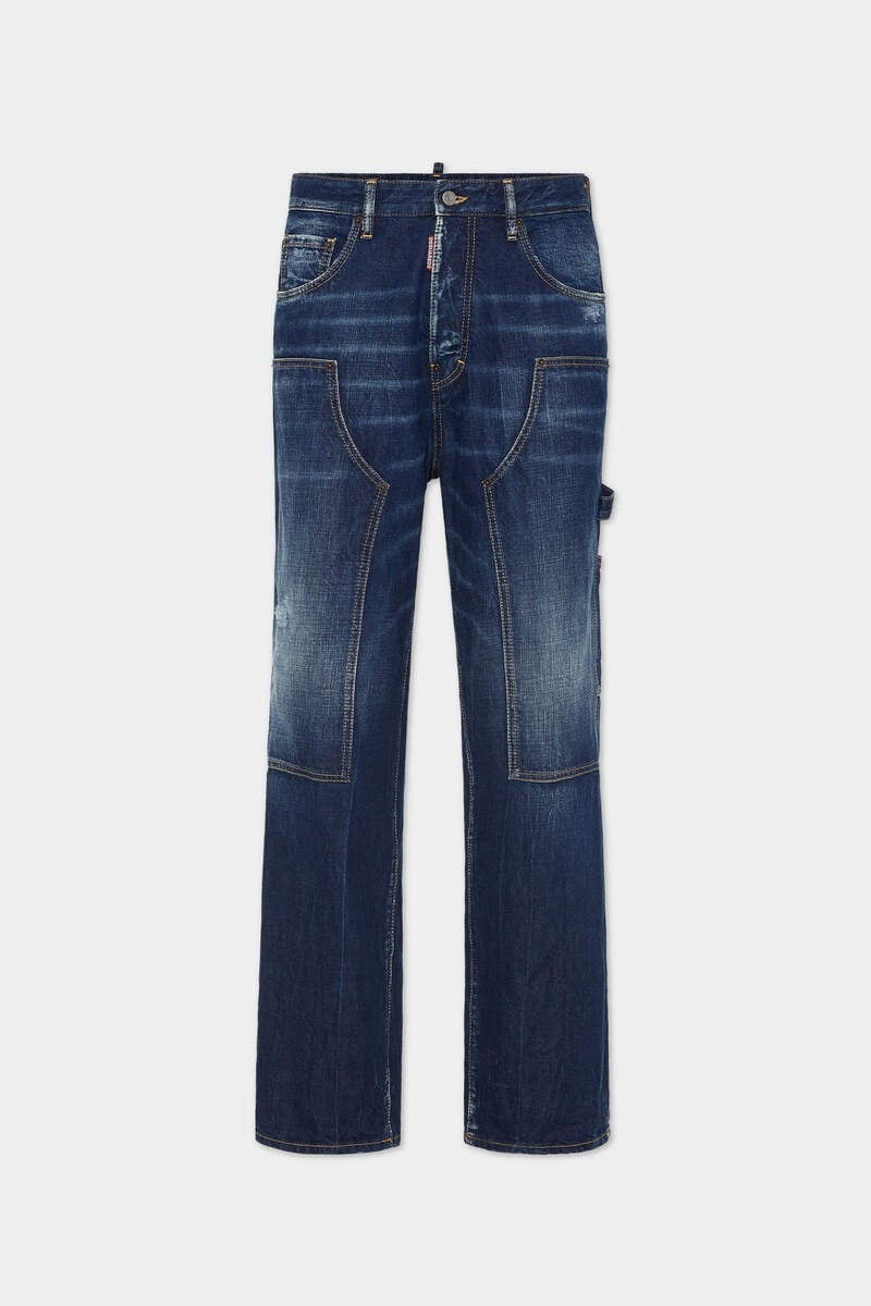 DARK SEMPLICE LOOSE 자동차 JEANS - 1