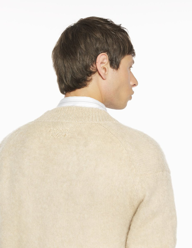 BRUSHED MOHAIR COMFORT CARDIGAN 4