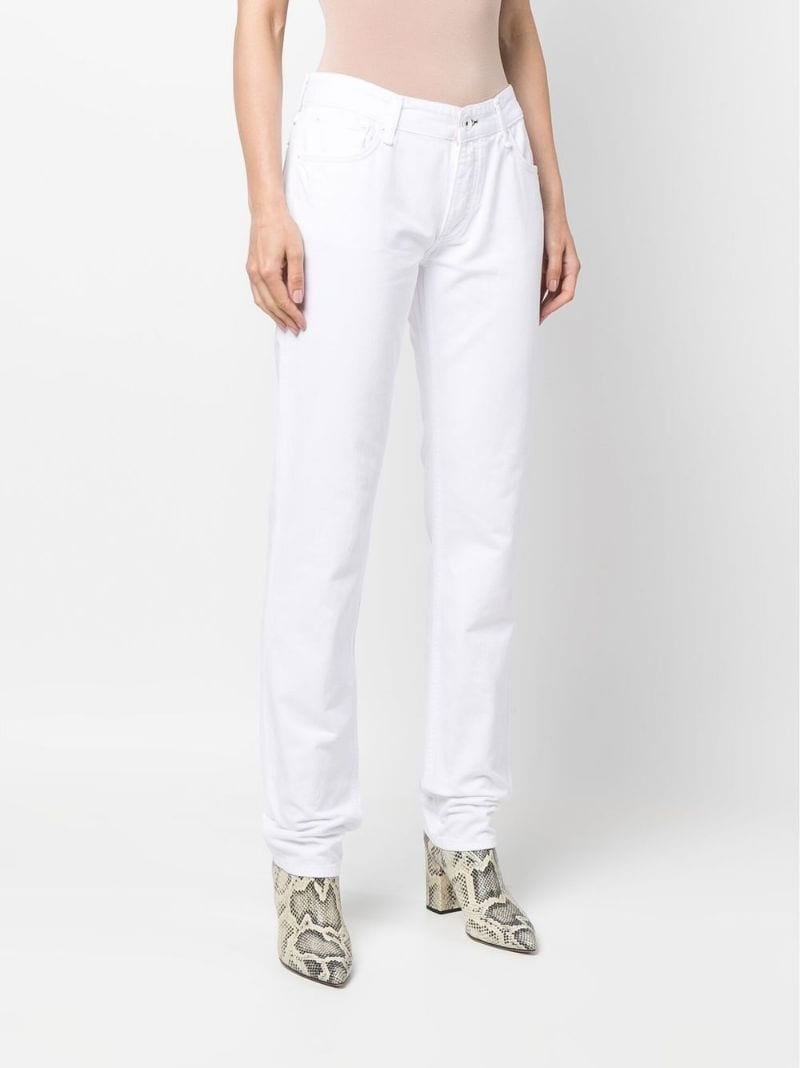 mid-rise slim-fit jeans - 3